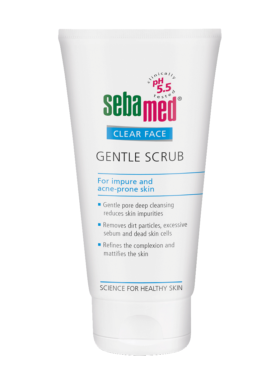 sebamed clear face nežni piling za lice